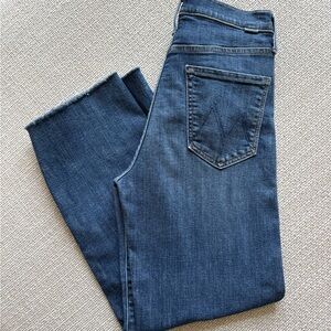 MOTHER Indigo Straight Leg Jeans